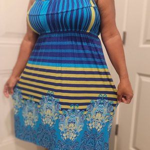 Summer Sangria Halter dress